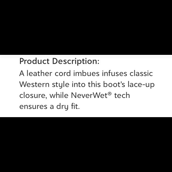 BRAND NEW BLACK SUEDE-WOOL NEVERWET ADJUSTABLE BOOTS - Picture 9 of 10